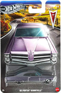 Hot Wheels Silver Series '65 Pontiac Bonneville [Purple] GRT01 3/5, 1:64 Scale Diecast Toy Vehicle