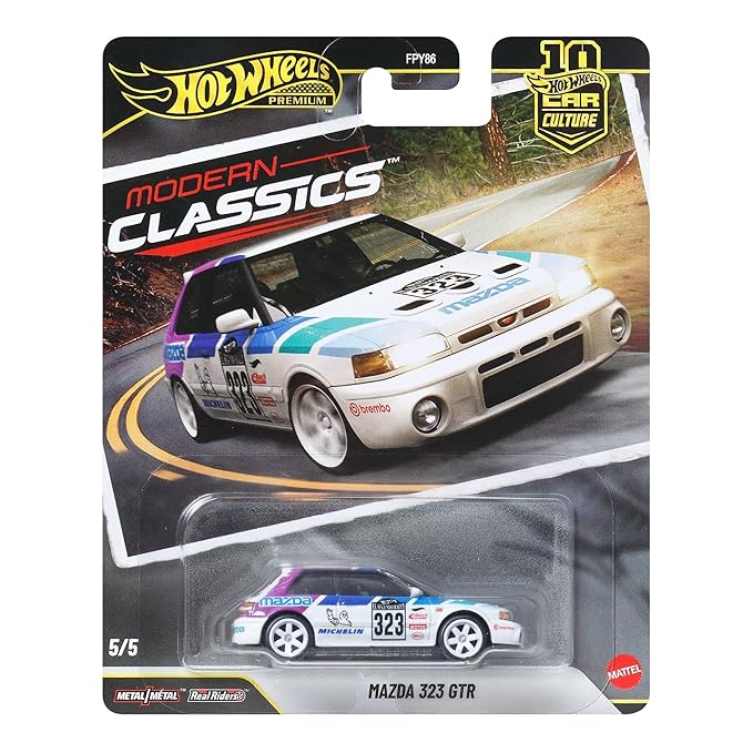 IMPORTED - HOT WHEELS - PREMIUM - MODERN CLASSICS - MAZDA 323 GTR