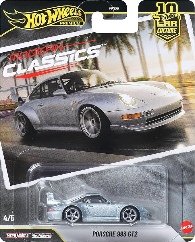 IMPORTED - HOT WHEELS - PREMIUM - MODERN CLASSICS - PORSCHE 993 GT2