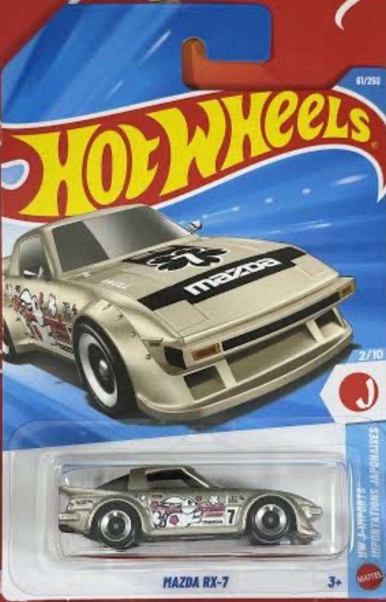Hot Wheels - Mazda RX-7 - JJJ29 - HW J-Imports