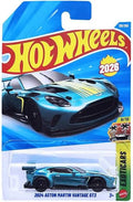 Hot Wheels 2024 Aston Martin Vantage GT3 Exoticars Ages 3 and Up 125/250 (Green)