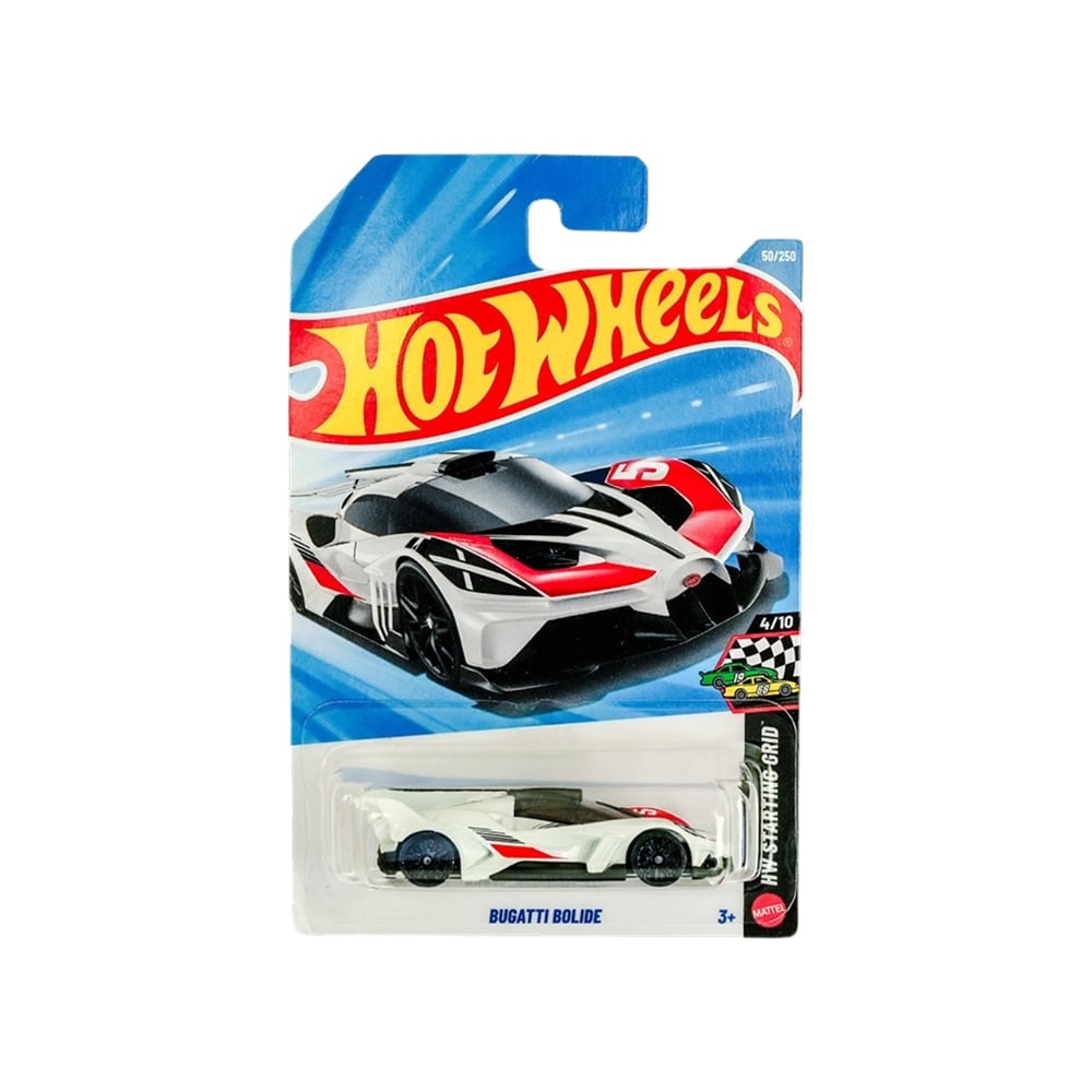 Hot Wheels - BUGATTI BOLIDE WHITE – The Diecast Network