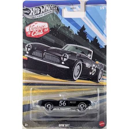 Hot Wheels Scale 1:64 Imported 2025 Silver Series Vintage Club Series - BMW 507